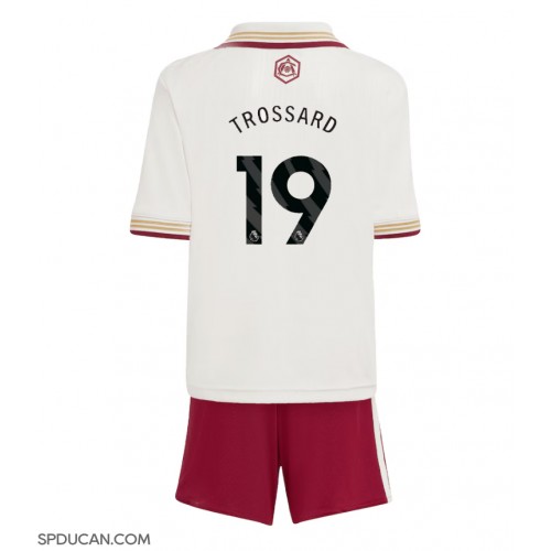Dječji Nogometni Dres Arsenal Leandro Trossard #19 Rezervni 2025-26 Kratak Rukav (+ Kratke hlače)